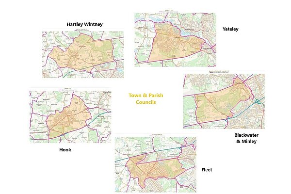 Maps of local council areas